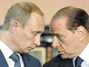 Владимир Путин посоветовал избитому Берлускони вести себя мужественно