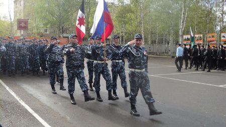 Первая репетиция парада Победы на центральной площади Ижевска состоится 5 мая