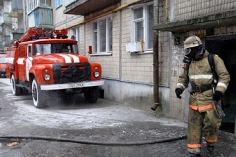 Один человек погиб при пожаре в квартире Ижевска