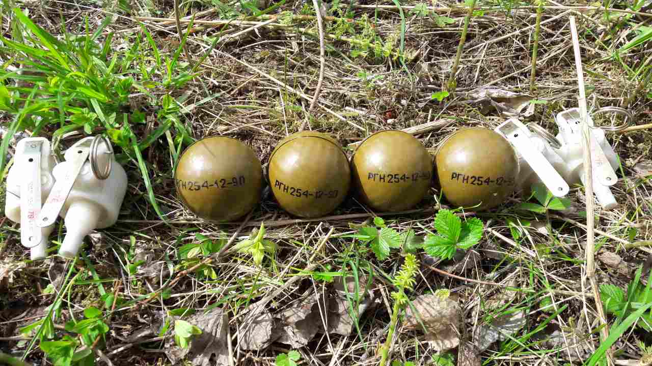Росгвардейцы Удмуртии уничтожили четыре гранаты РГД-5 неподалеку от Глазова