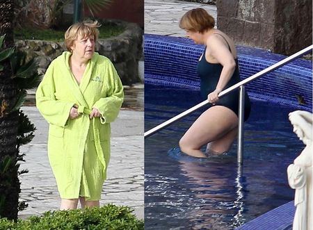 Ангела меркель в молодости в купальнике