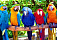 Разноцветные попугаи пригласили ижевчан на новоселье