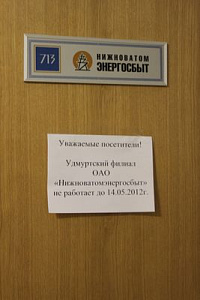 Должник поставил под угрозу энергетическую безопасности промпредприятий Удмуртии