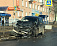 Внедорожник и такси столкнулись сегодня на перекрестке улиц Орджоникидзе и Краева в Ижевске