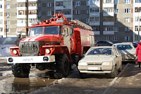 Автовладельцев, чьи машины мешают проезду пожарной техники, будут штрафовать в Удмуртии