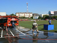 Пожарные Удмуртии будут спасаться из горящей башни