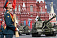 Танки на Красной площади Москвы парализовали движение