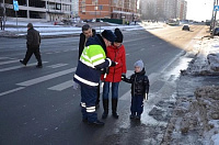 В Ижевске проходит мероприятие ГИБДД «Пешеход на переход»