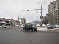 Два автомобиля столкнулись в Ижевске