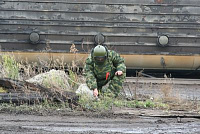 На железнодорожной станции в Удмуртии «взорвался» поезд