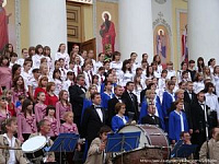 Улица Горького в Ижевске закрывается для проведения Большого хорового собора