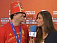 Испанский футболист дал интервью с ведром на голове