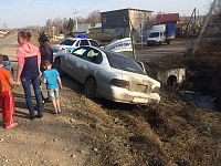 В Ижевске поймали пьяного водителя, который с тремя детьми поехал за мороженым