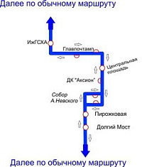 В праздничные дни в Ижевске меняется схема движения автобусов