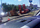 Трактор слетел на дорогу с эвакуатора в Ижевске