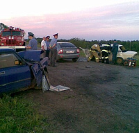 Два человека погибли при столкновении двух авто в Увинском районе