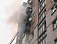 Жильцов ижевской многоэтажки эвакуировали из-за пожара в подъезде