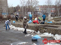 Более 1000 кубометров мусора вывезено из Ижевска