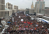 Центральное ТВ назвало московские митинги «антипутиновскими»