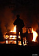 В  Ижевске во время движения загорелся автомобиль BMW