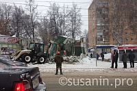 В Ижевске демонтировали остановочный комплекс «Радиозавод»