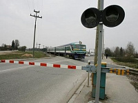 Временно закрыт железнодорожный переезд в Ижевске