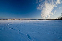 Уровень воды в Ижевском пруду снижается