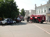 Пожар потушили в Сарапульском театре