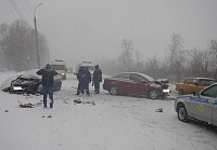 Четверо пострадали в ДТП на трассе, ведущей в Аэропорт Ижевска