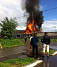 В Ижевске в районе Татарбазара сгорел деревянный дом