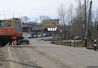 Локомотив протаранил «Москвич» в Ижевске