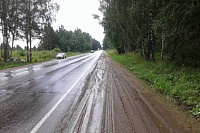 Водитель иномарки врезался в дерево в Завьяловском районе