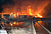 В Балезино сгорели старые склады конторы "Заготзерно"