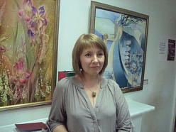 Автор экспозиции Елена Ведерникова