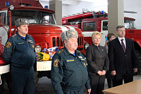 Пожарное депо открылось в селе Сюмси