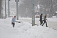 Круглосуточная уборка улиц не спасает Ижевск от снежных завалов