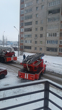 В Ижевске, в доме №118 по улице Пушкинской, произошел хлопок газа