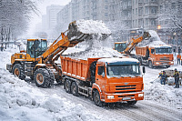 Более миллиона кубометров снега убрали с улиц Ижевска за зиму