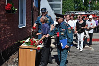 Мемориальная доска памяти первого начальника пожарной охраны  появилась в Глазове 