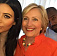 Хиллари Клинтон сделала селфи с Ким Кардашьян и Канье Уэстом