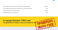 7 484 гомосексуалиста выявил в Ижевске сервис «ГейЛокатор»