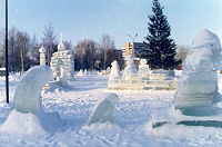 Снежный городок не могут построить из-за вандалов в Глазове